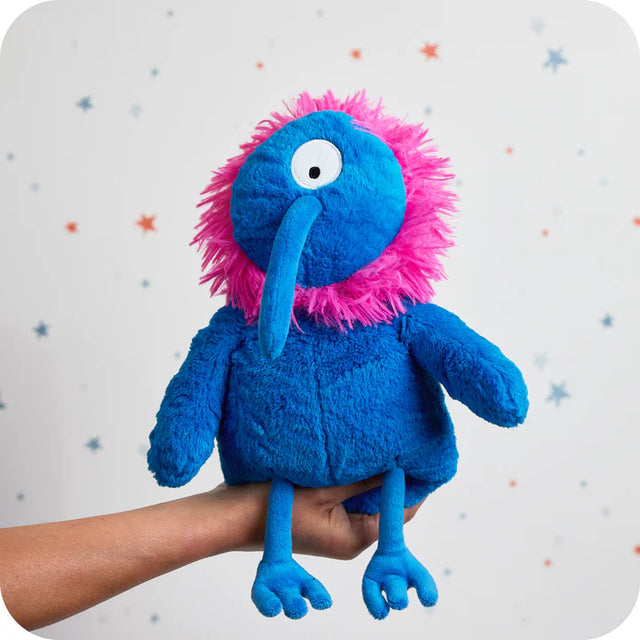 Warmies Bright Blue Monster