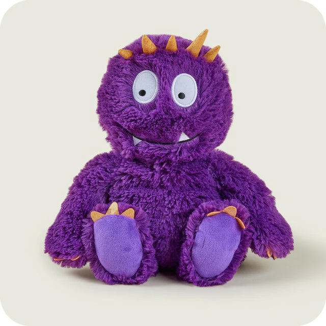 Warmies Bright Purple Monster