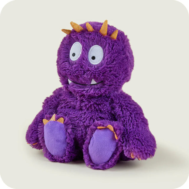 Warmies Bright Purple Monster