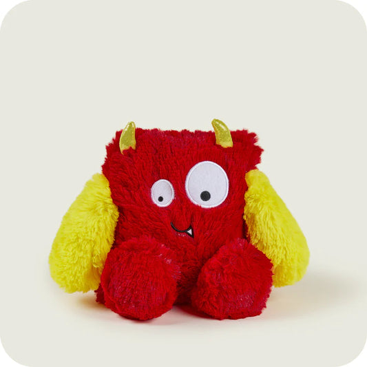 Warmies Bright Red Monster