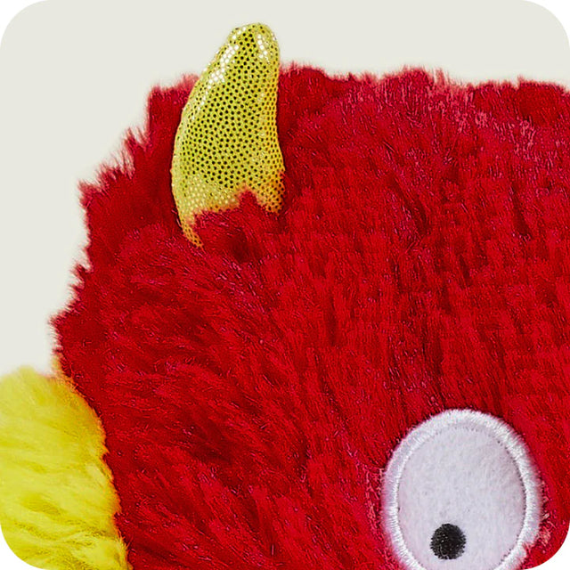 Warmies Bright Red Monster