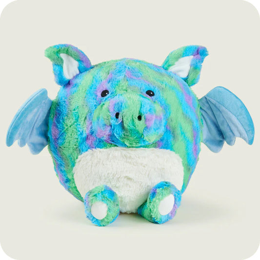 Warmies Rainbow Dragon Supersized Cushion