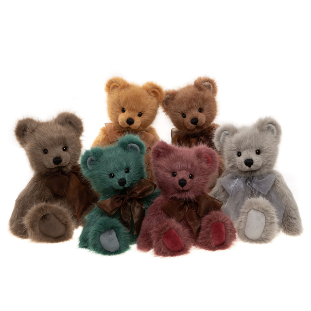Matching woodland Charlie bears from the 2026 Plush Collection