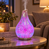 Multi-Colour Mosaic Glass Ultrasonic Diffuser - Large
