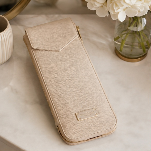 Alice Wheeler Stone heat resistant hair tool pouch