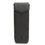 Alice Wheeler Black heat-resistant straightener pouch with gold-tone zip