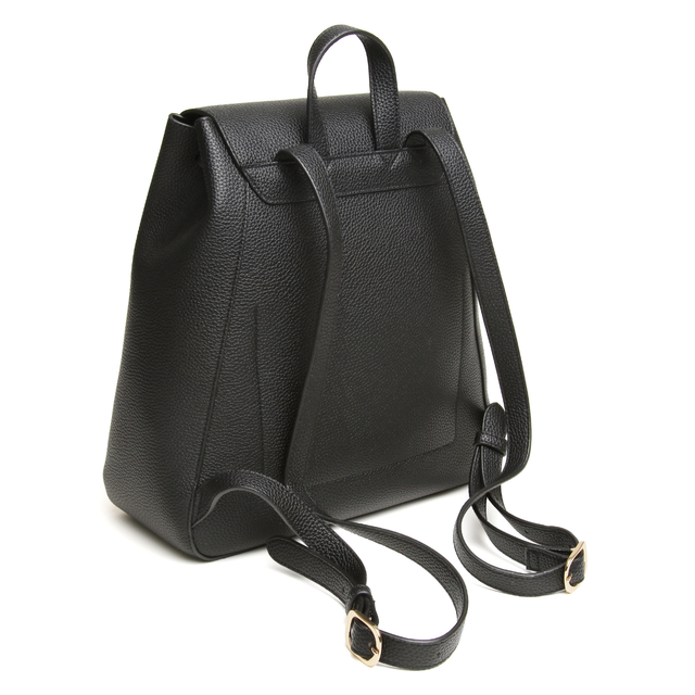 Alice Wheeler Kensington Black backpack with adjustable shoulder straps for comfortable everyday wear