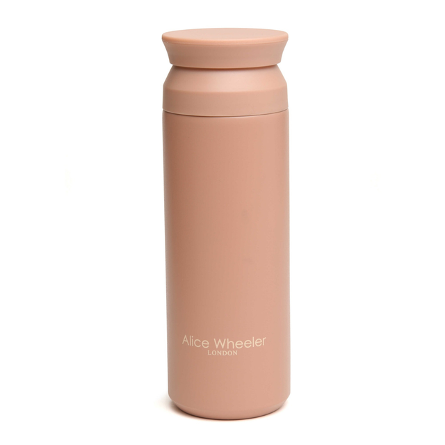 Alice Wheeler Pink Metal Water Bottle 500ml