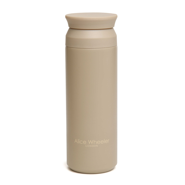 Alice Wheeler London branding on Stone Metal Water Bottle