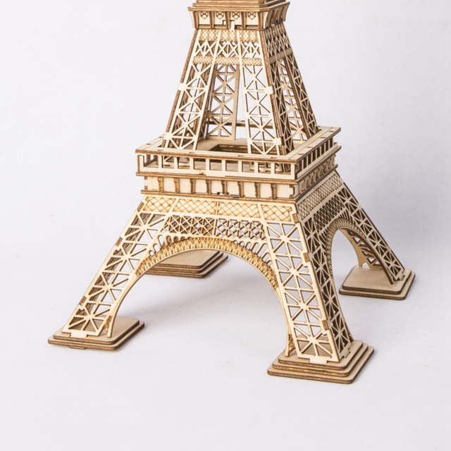 Eiffel Tower architecture model kit for adults and beginners