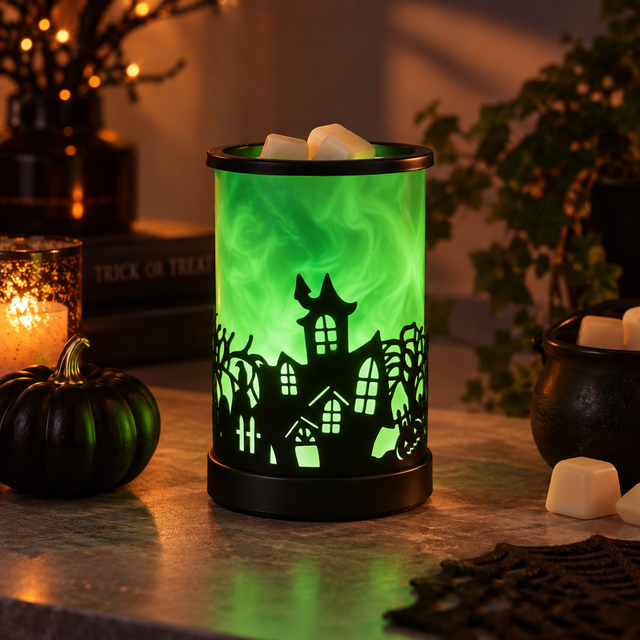 Cello - Haunted House Colour-Changing - Electric Melt Burner
