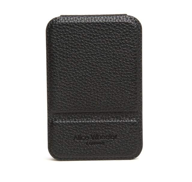 Alice Wheeler Mini Folding Mirror - Black