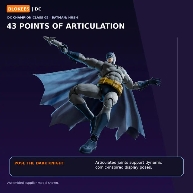 DC Batman Hush buildable model kit by Blokees