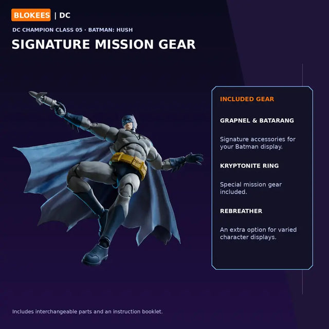 DC Batman Hush Champion Class 05 Blokees figure