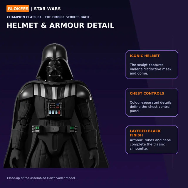 Star Wars Darth Vader Blokees character model kit