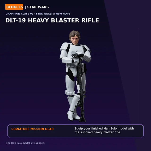 Han Solo Stormtrooper Disguise Champion Class 03 figure by Blokees