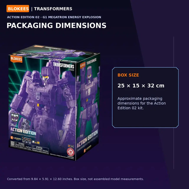 Blokees Transformers Megatron Energy Explosion version model kit