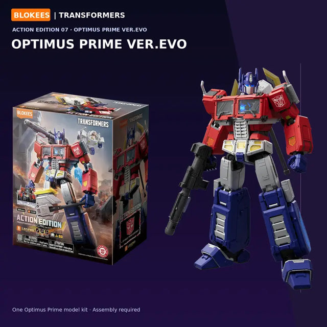 Blokees Transformers Action Edition Optimus Prime articulated figure