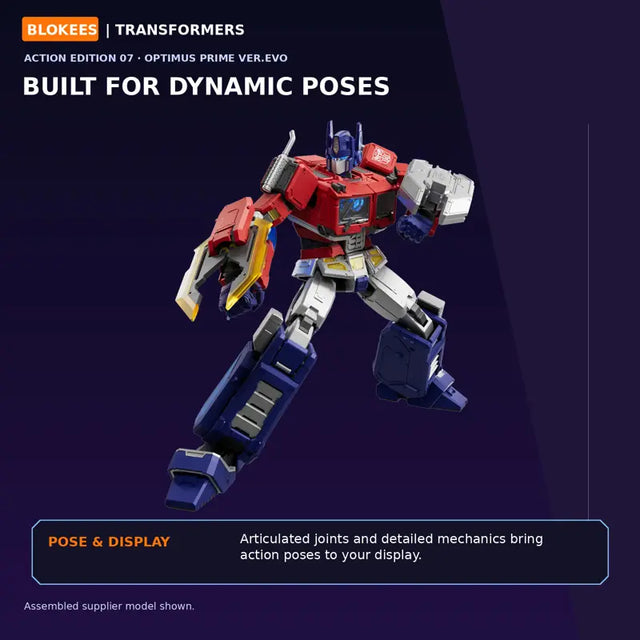 Optimus Prime Ver.EVO Transformers model kit by Blokees