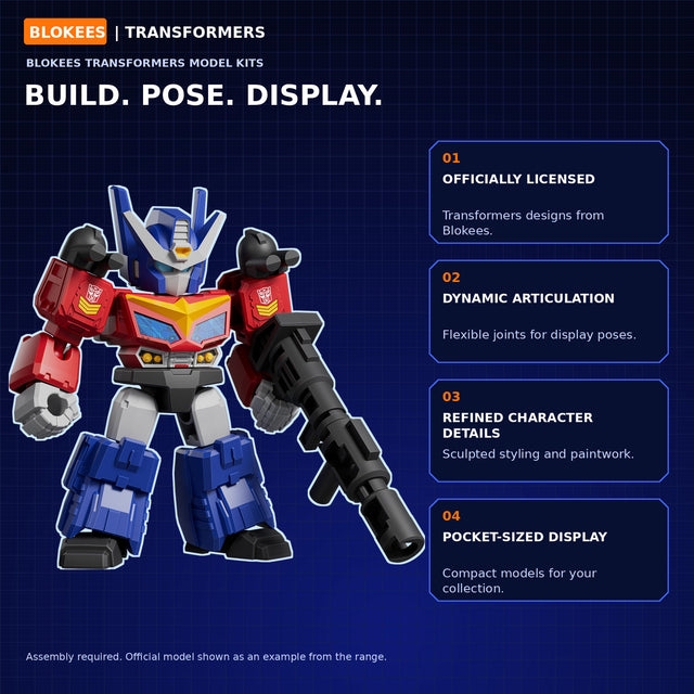 Blokees Transformers Defender V08 figure features and poseable model details