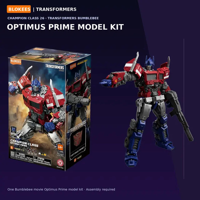Blokees Champion Class 26 Optimus Prime articulated Transformers figure
