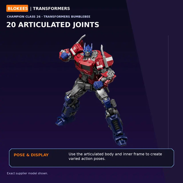 Optimus Prime from Bumblebee movie Blokees buildable model