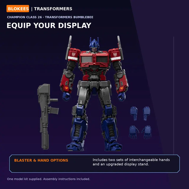 Blokees Champion Class Optimus Prime Transformers building kit