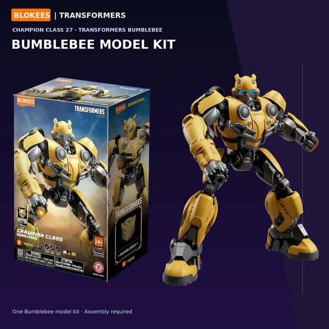 Blokees Transformers Champion Class 27 Bumblebee articulated model figure