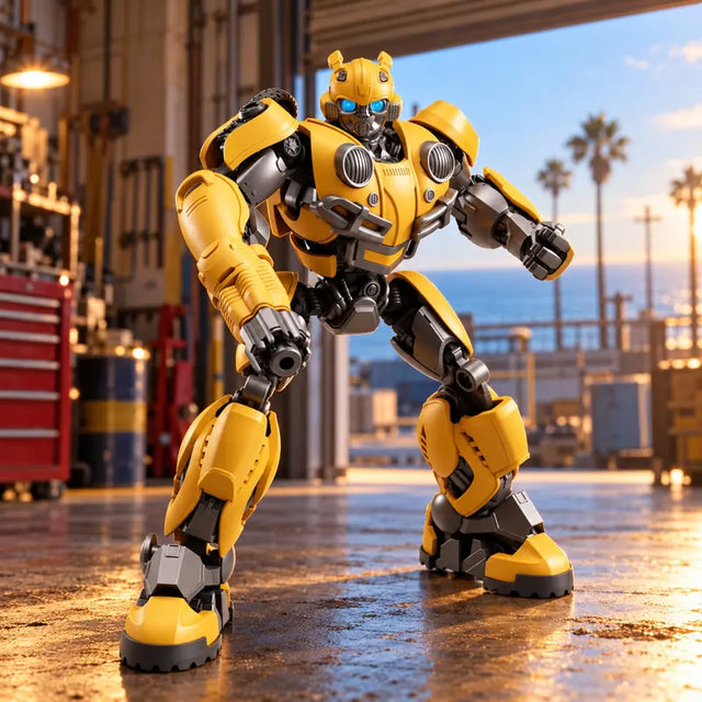 Blokees Champion Class 27 Bumblebee movie-inspired model kit
