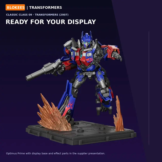Blokees Transformers Classic Class Optimus Prime movie model kit