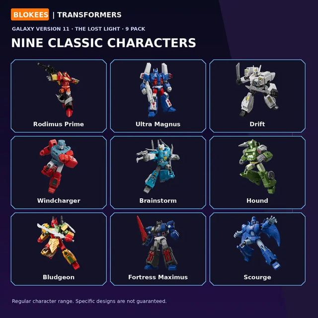 Blokees Transformers The Lost Light Galaxy V11 – collectible building figures