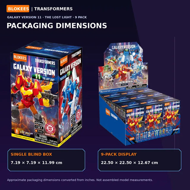 Transformers Galaxy V11 The Lost Light – Blokees collectible model figures
