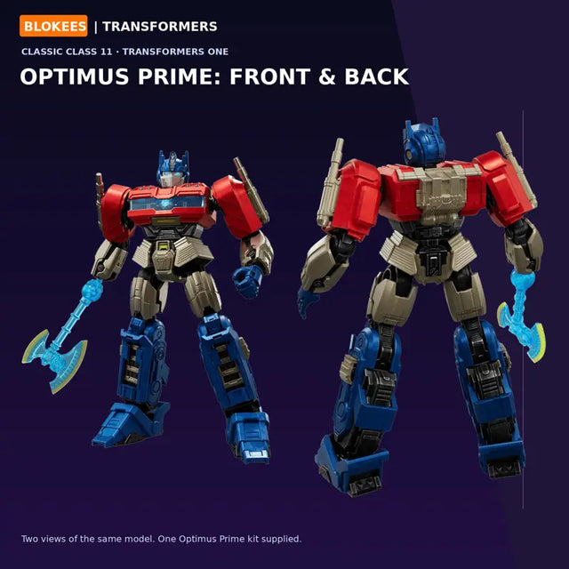 Blokees Transformers Classic Class 11 Optimus Prime collectible kit