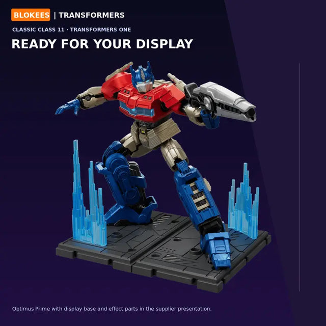 Blokees Transformers One Optimus Prime collectible display model