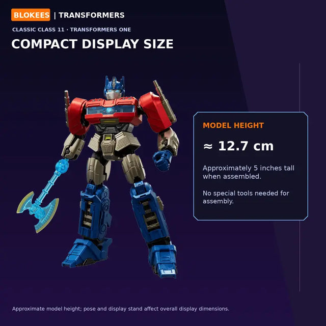 Blokees Classic Class 11 Transformers One Optimus Prime kit