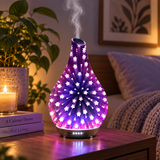 Ultrasonic Diffuser Art Glass - Stars 3D Large