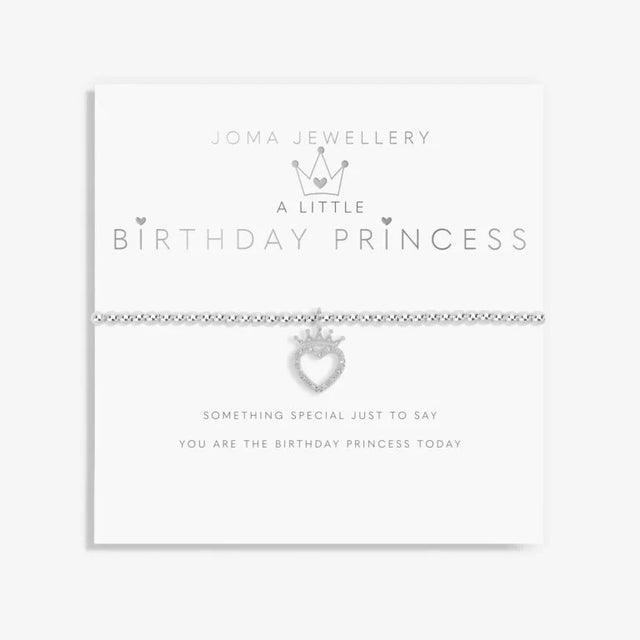 Joma Jewellery Bracelet - Childrens A Little Birthday Princess