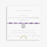 Joma Jewellery Bracelet - Children's A Little 'February' Birthstone