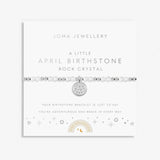 Joma Jewellery Bracelet - Children's A Little 'April' Birthstone