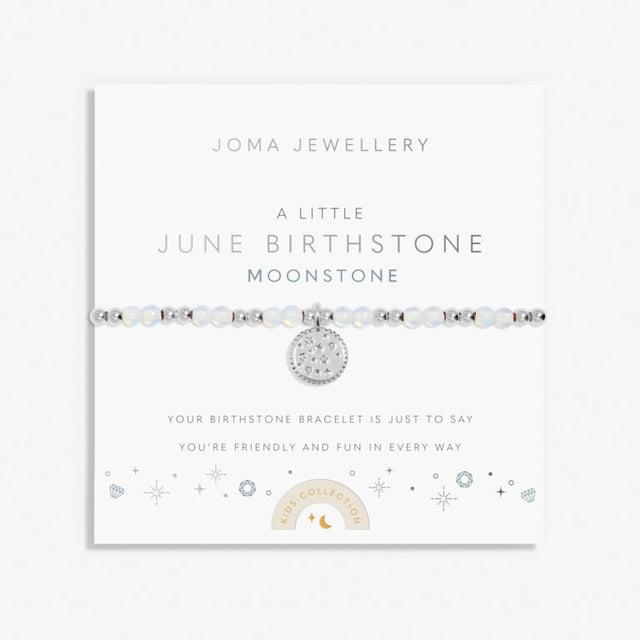 Joma Jewellery Bracelet - Children's A Little 'June' Birthstone