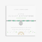 Joma Jewellery Bracelet - Children's A Little 'August' Birthstone