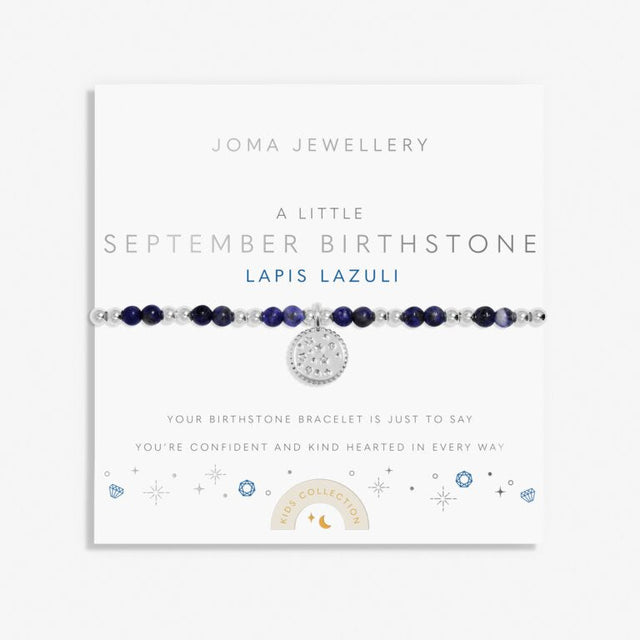 Joma Jewellery Bracelet - Children's A Little 'September' Birthstone