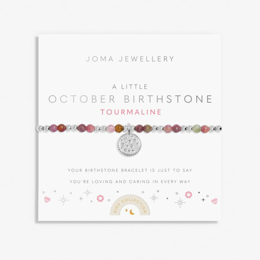 Joma Jewellery Bracelet - Children's A Little 'October' Birthstone