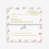 Joma Jewellery Kids' Bracelet - Make A Christmas Wish Love From Santa - A Little