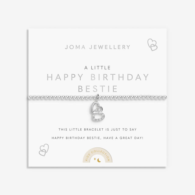 Joma Jewellery Kids' Bracelet - Happy Birthday Bestie - A Little