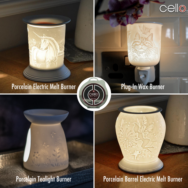 Compatible burner styles for Cello Berry Burst wax melt