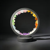 Gleneagles - (Grey Frame) Circle Earth LED Lamp - Chakra