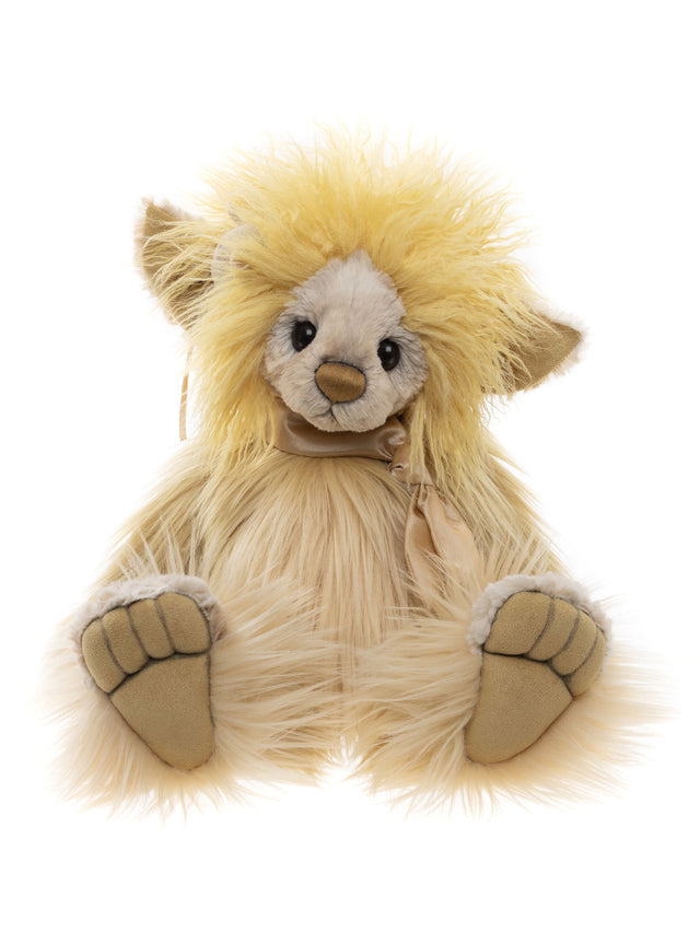 Side view of Charlie Bear Field Troll plush