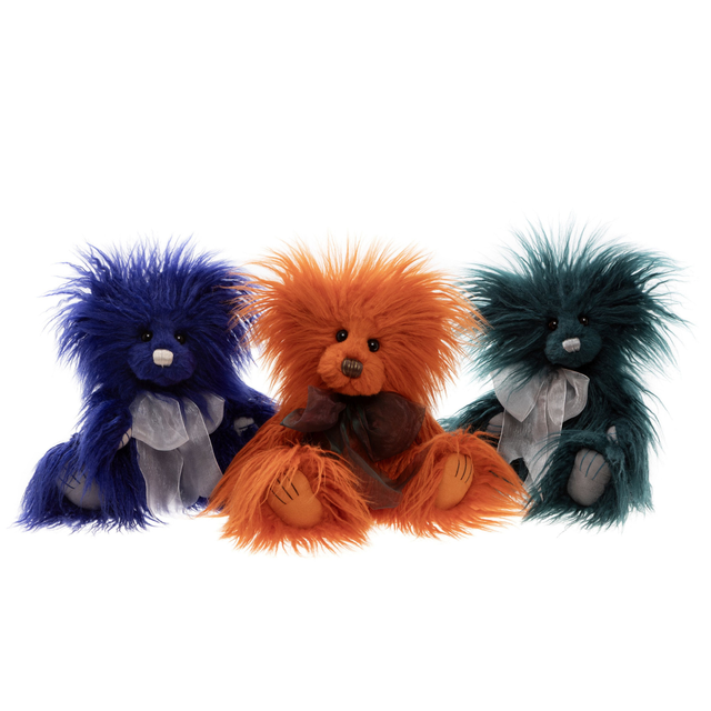 Charlie Bear Fuzzball with Fuzzbert and Fuzzle from 2026 collection