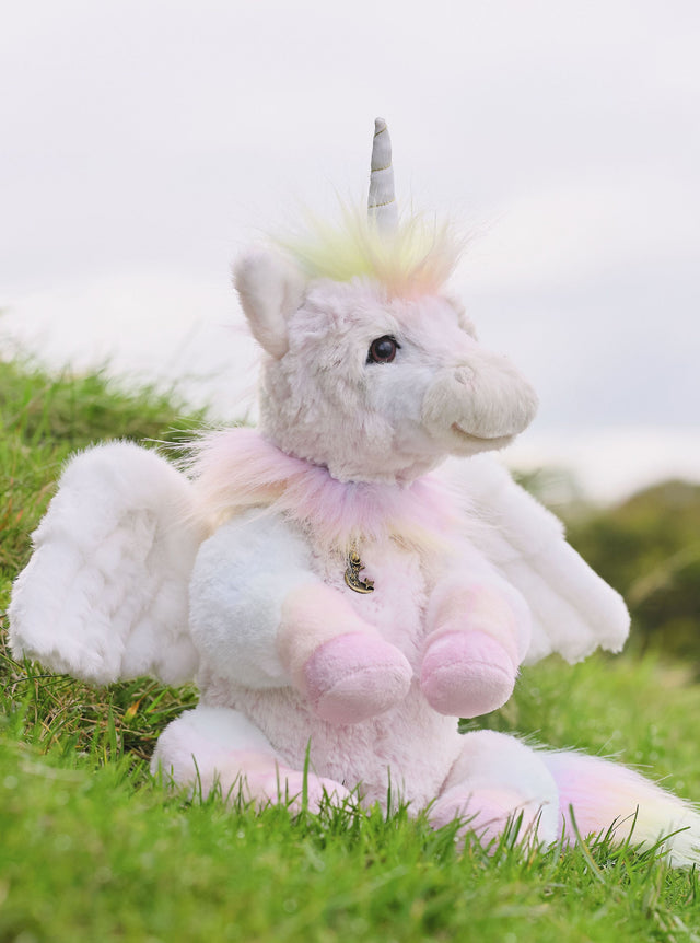 Charlie Bear Signature Collection Unicorn plush from the 2026 Mythical Menagerie lifestyle